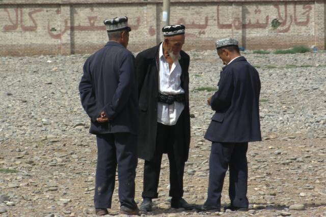 Kashgar (Kashi) Animal Market,Xinjiang, China pictures