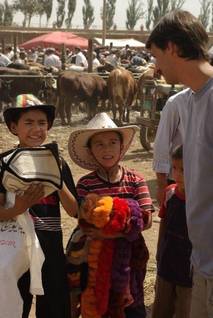 Kashgar (Kashi) Animal Market,Xinjiang, China pictures