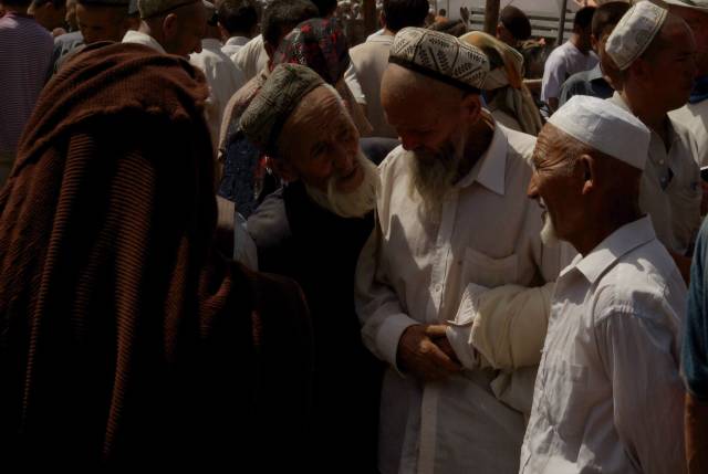 Kashgar (Kashi) Animal Market,Xinjiang, China pictures