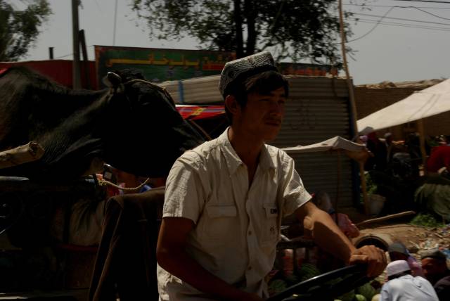 Kashgar (Kashi) Animal Market,Xinjiang, China pictures